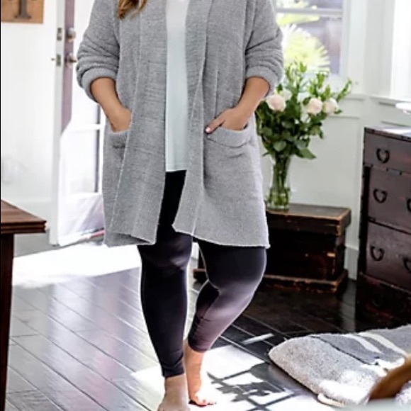 Barefoot Dreams Cozy Chic Cali Cardi size M - Picture 5 of 9